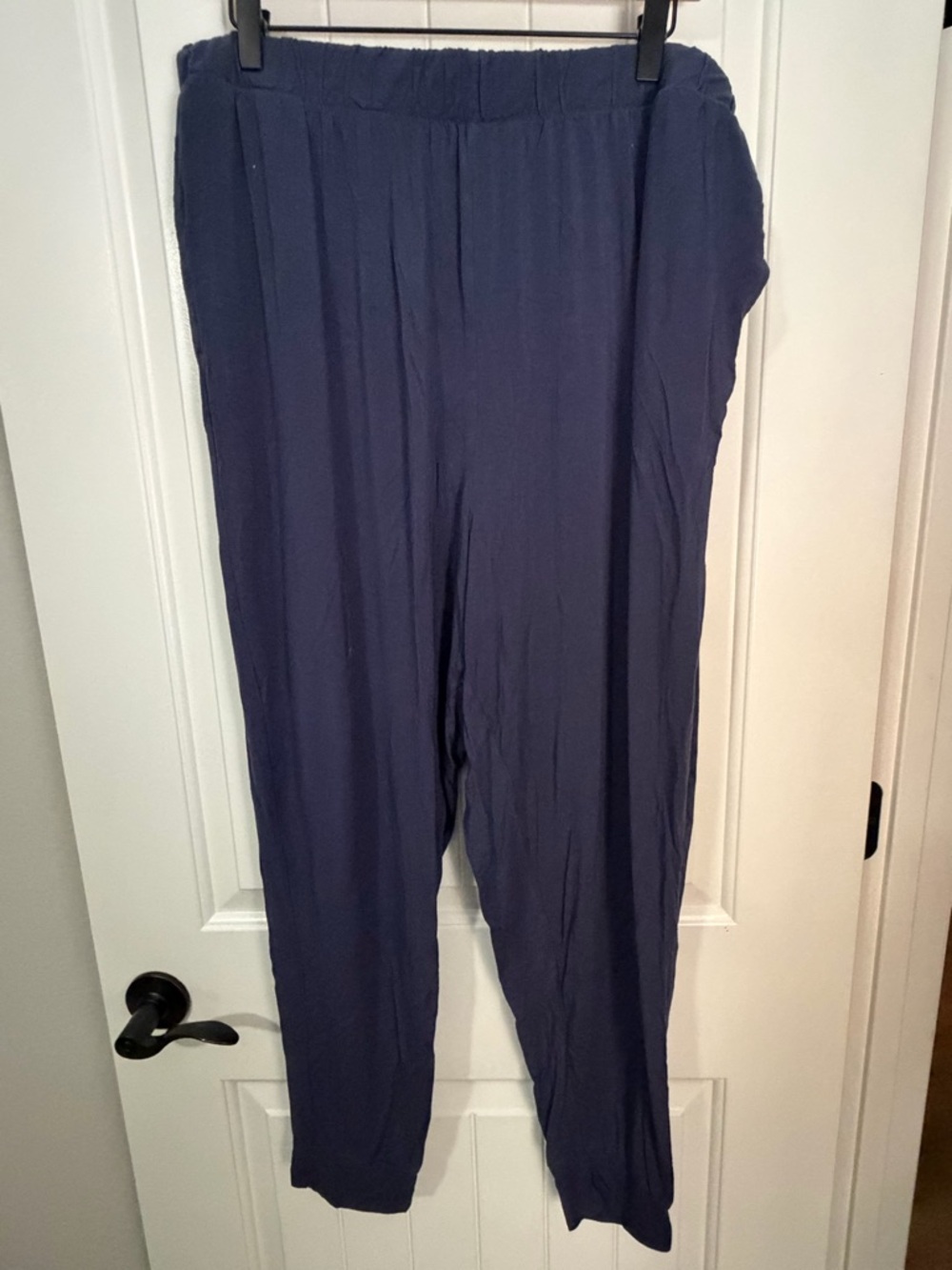 Old Navy Dark Blue Relaxed Elastic-Waist Lounge Pants